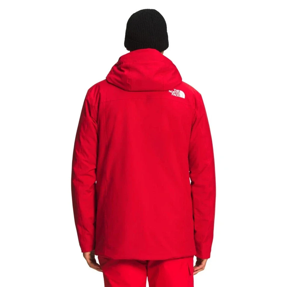 The North Face Sickline Jacket Men's 2XL Red Waterproof Full Zip Hooded KFC261